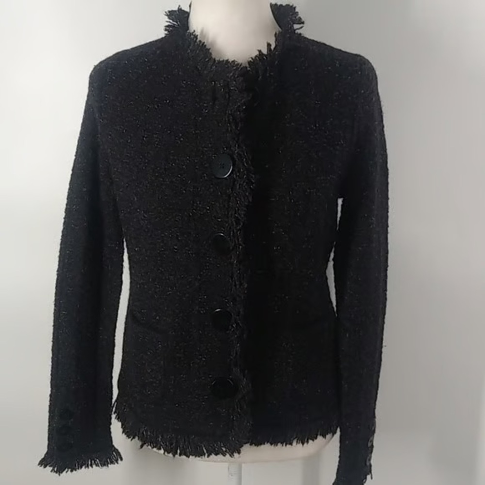 Talbots Women's Fringed jacket